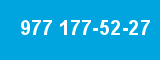 977 177-52-27 977 177-52-27